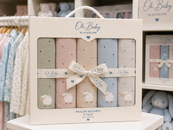 Luxury Baby Muslin Gift Set