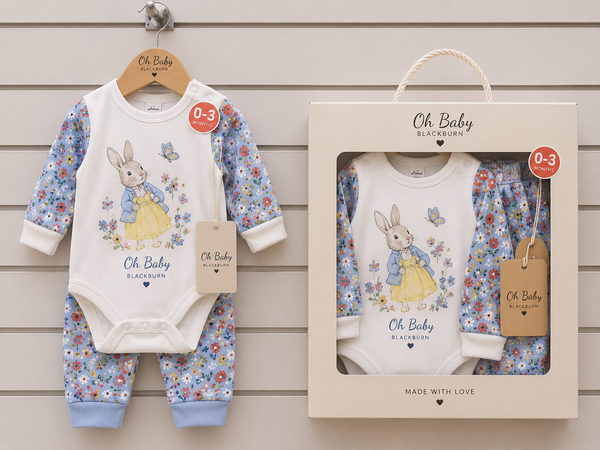 Elephant Baby Romper Gift Set